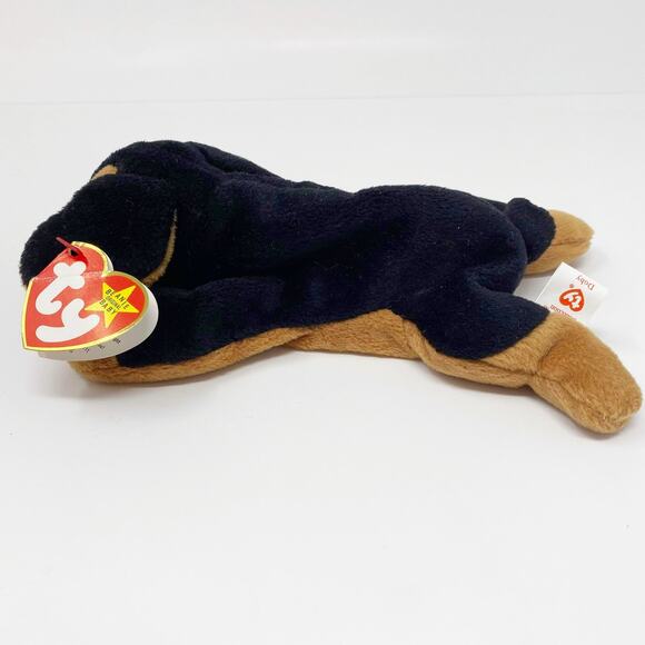 TY Vintage Dog "Doby" Beanie Baby - Picture 3 of 11